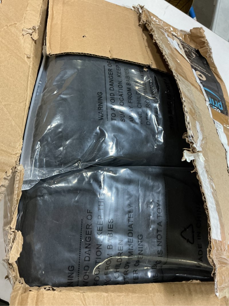 Condition photo showing Good Condition for forlife 6pack spandex table covers 8ft?fitted tablecloth for 8ft rectangular tables, stretch patio table covers, universal spandex table cover for wedding, banquet, party - black black 96" x 30" (rectangle) 6pack