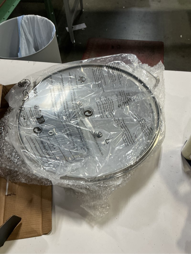 Condition photo showing Good Condition for Inqibee 14.5-Inch Hybrid Ceramic Nonstick Tri-Ply Stainless Steel Frying Pan with Lid, Large Skillet,Induction Chef's Cooking Pan,Dishwasher and Oven Safe 14.5 Inch with Lid