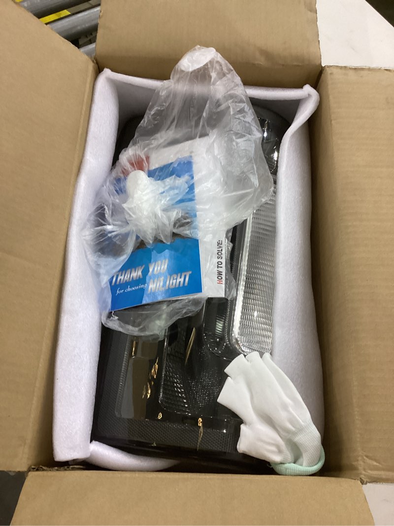 Condition photo showing New/Like New for Nilight Taillight Assembly Compatible with 2017 2018 2019 Ford F250 F350 Super Duty Rear Lamp Replacement OE Style Driver Side Smoke Lens Smoke Driver Side
