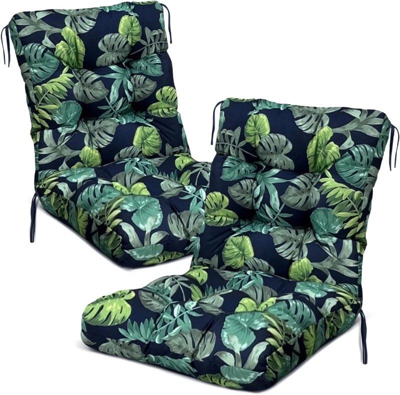 similar outdoor patio chair cushions waterproof one-piece tufed rocking chair cushion