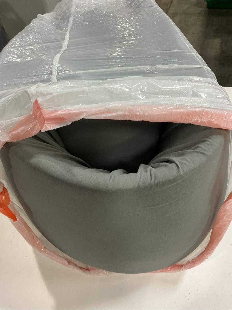 Condition photo showing Good Condition for vekkia king bed wedge pillow for headboard gap, 0–6" gap filler with side pockets & washable cover, gray 76"x10"x6" gray king(76"x10"x6"-large)