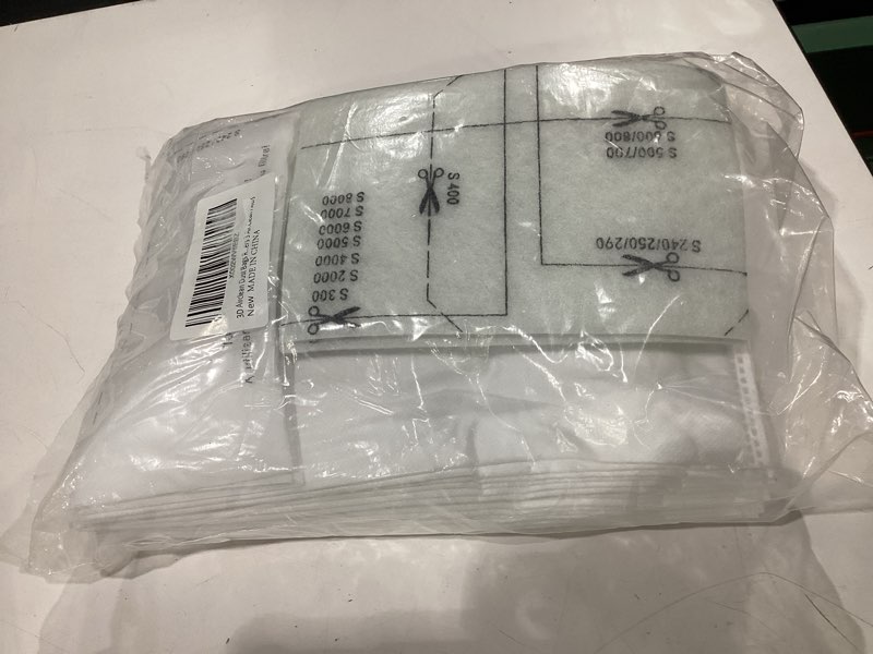 Condition photo showing New/Like New for 3d airclean dust bags replacement for miele fjm vacuum compact c2 compact c1 complete c1 s241 s290 s300i s500 s700 s4 s6 series (pack of 10) with 3 motor protection filters 3 air.clean filters red+white 10 pack