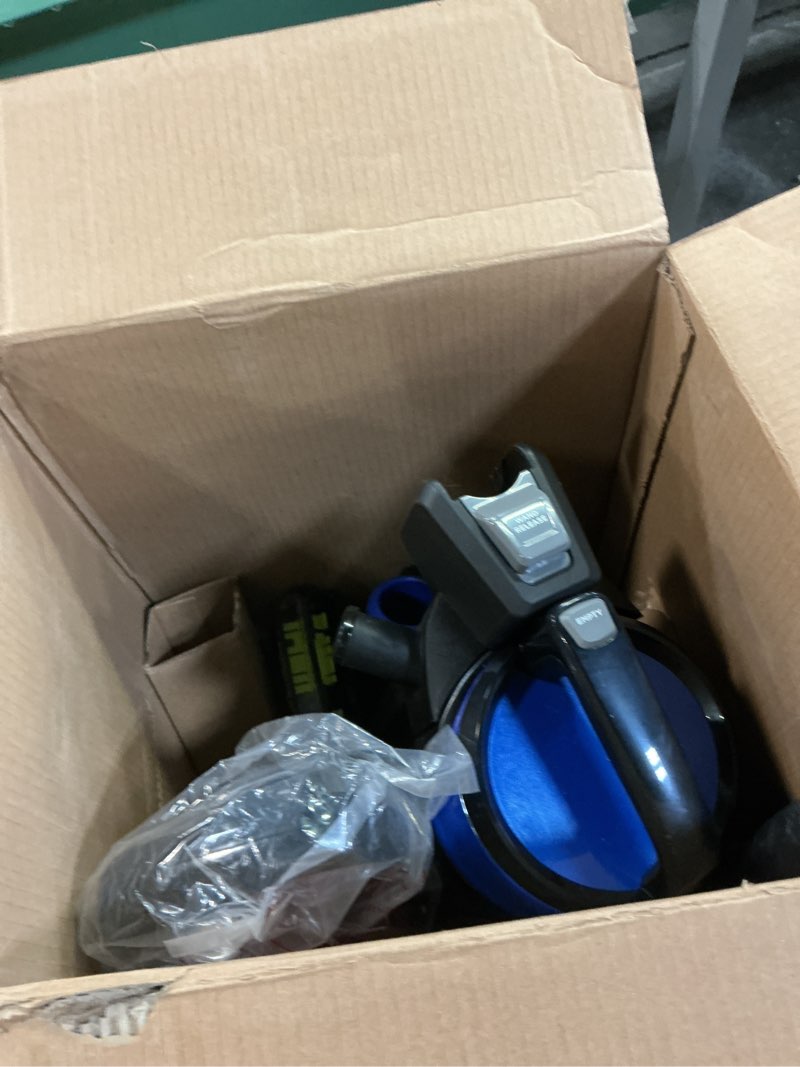 Condition photo showing As Is for Bissell CleanView Swivel Vacuum with Triple Action Brush Roll, Swivel Steering, Extension Wand, Easy-Empty Dirt Tank, Multi-Cyclonic Suction System, New 2024 Model Royal Blue