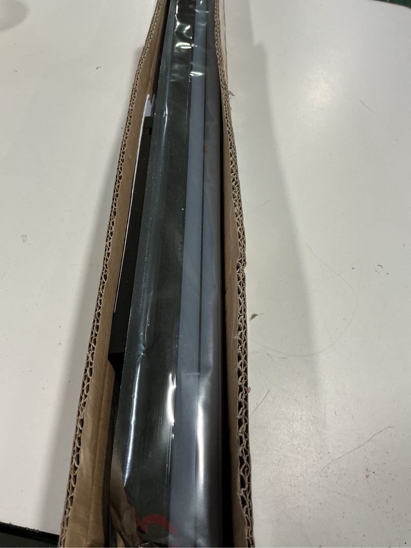 Condition photo showing New/Like New for Besseto LED Wall Panel Lights Black,Wood Slat Wall Panel Strip Light,3000K Touchable Switch Dimmable LED Recessed Lighting for Living Room Bedroom Bathroom Stairs (Black-8PCS)