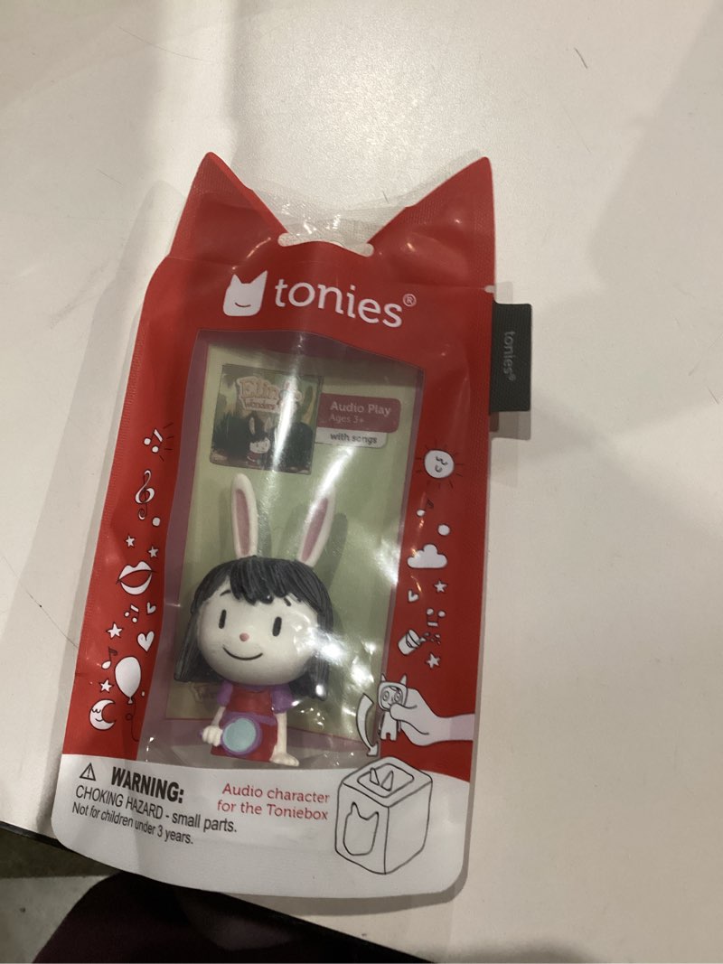 Condition photo showing New/Like New for Tonies Elinor Audio Toy Figurine from PBS Kids' Elinor Wonders Why