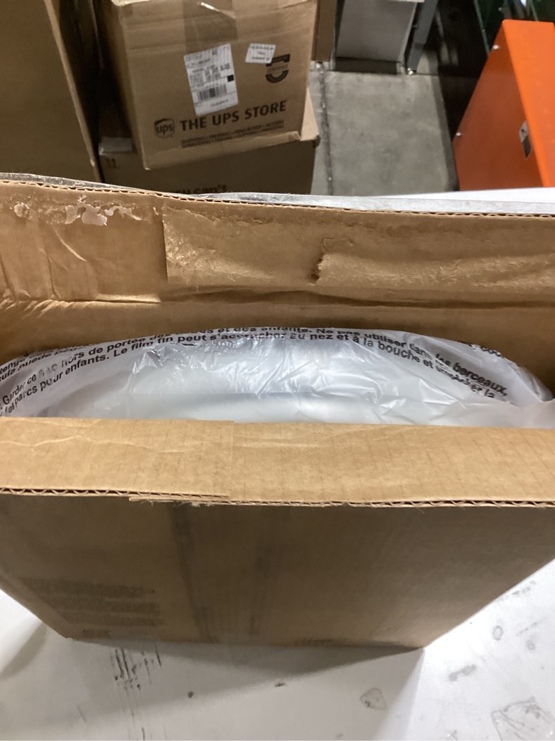 Condition photo showing Good Condition for Bemis 1500EC Durable Wood Toilet Seat with Easy Clean Hinges, Made in USA, Elongated, Ice Grey Elongated 1-Pack Elongated