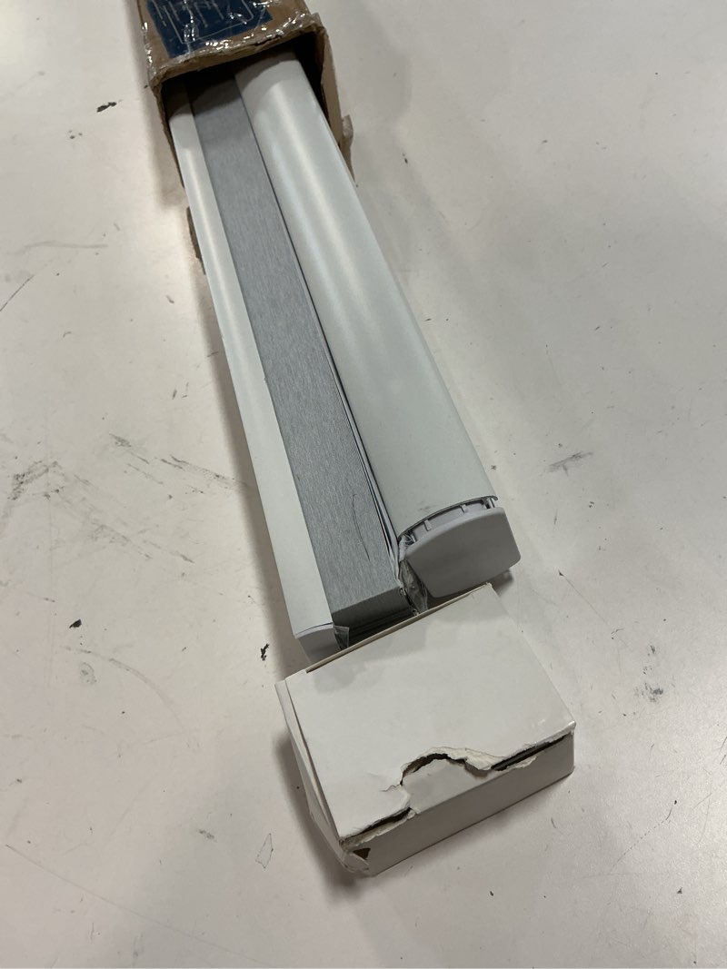 Condition photo showing Good Condition for joydeco cellular shades cordless, blackout shades cellular blinds for indoor windows, blackout blinds window shades for thermal insulated & noise reduction (white, 15" w x 36" h) a - white 15"w x 36"h