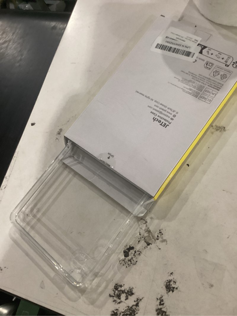 Condition photo showing Good Condition for jetech clear case for samsung galaxy tab a9 8.7", anti-yellowing, clear | shockproof protection, hard pc back with soft tpu bumper, slim fit tablet cover clear tab a9(8.7 inch)