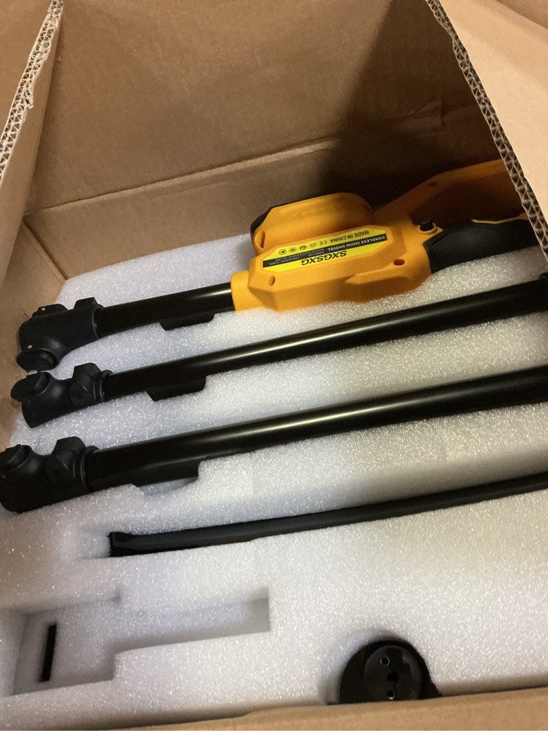 Condition photo showing New/Like New for Electric Snow Shovel for Dewalt 20V Max Battery, 11" Brushless Snow Blower with Adjustable Handle, Max 26 FT Snow Thrower, Cordless Snow Shovel 20V for Driveway, Sidewalk, Patio, Deck (No Battery) Compatible with Dewalt Battery