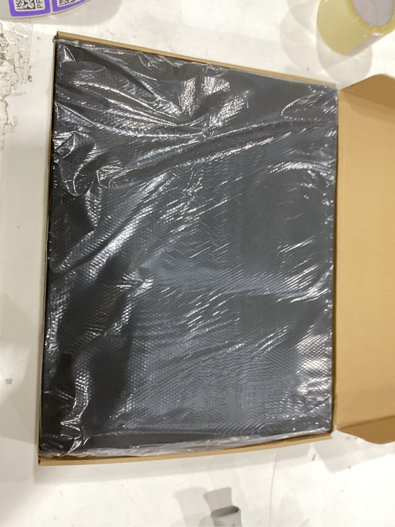 Condition photo showing New/Like New for non-slip balance foam pad,gym exercise mat for physical therapy, stability workout, knee and ankle exercise, strength training, rehab - chair cushion for adults, kids, and travel black