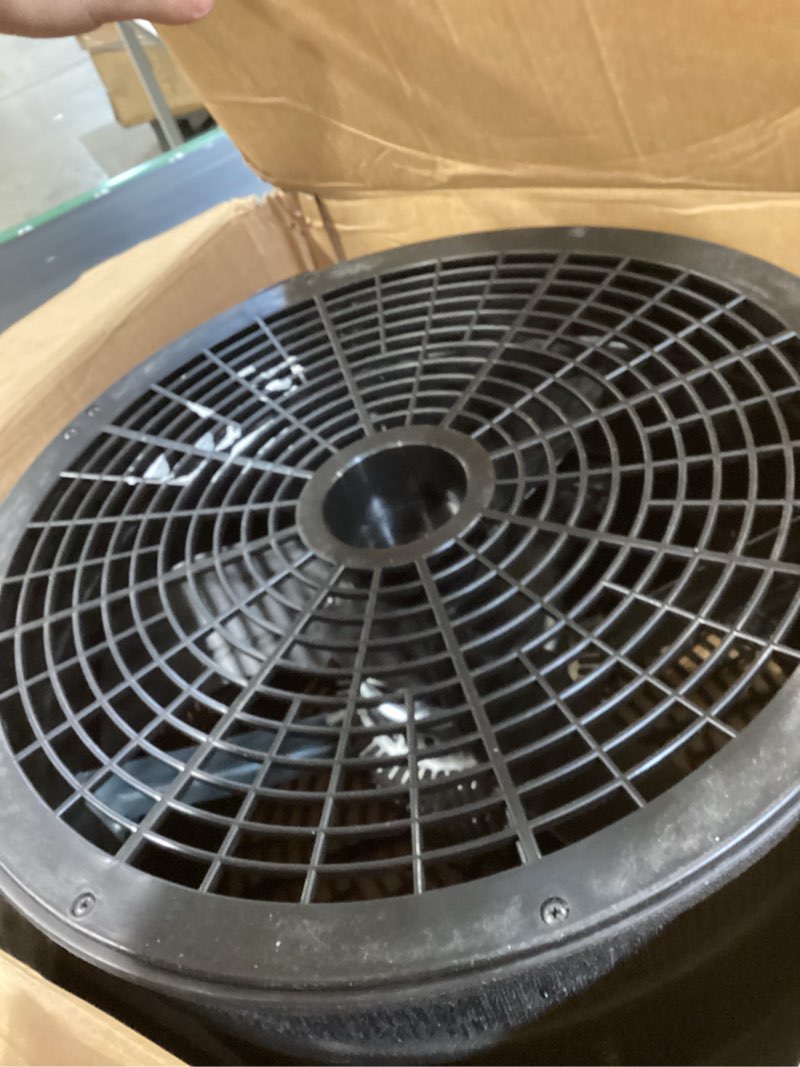 Condition photo showing As Is for 1 hp wacky waving inflatable tube guy air blower, 750w inflatable tube man blower fan, fits 18" diameter inflatable dancer