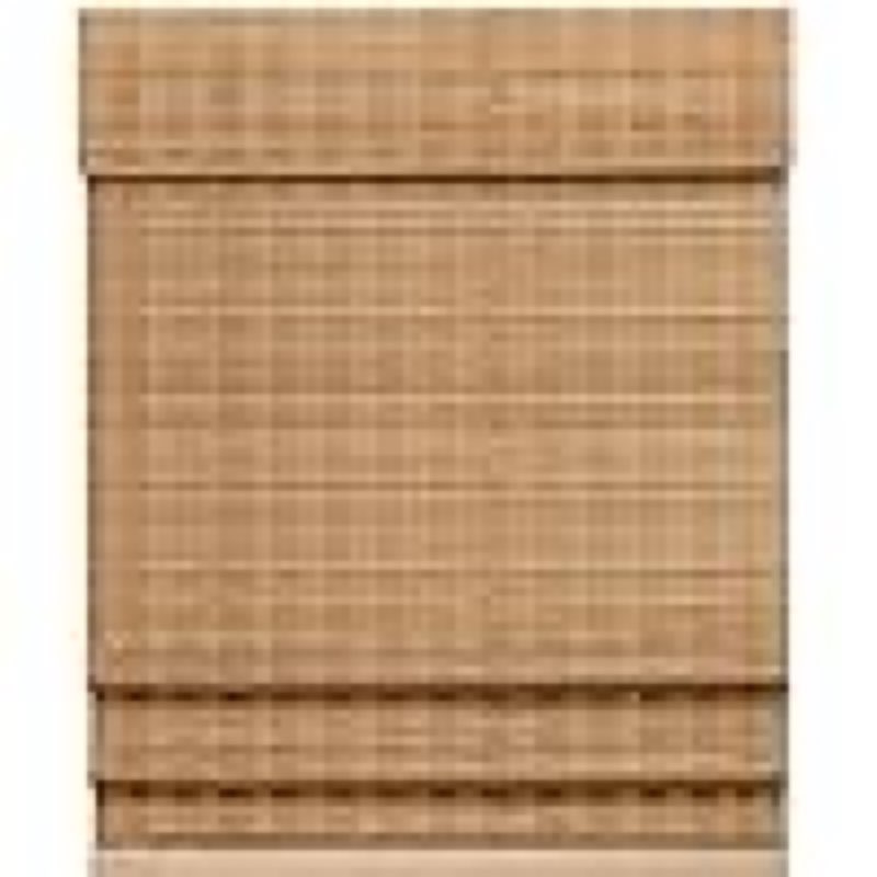 LazBlinds Cordless Bamboo Roman Shades, Light Filtering Window Treatment, Roll Up Bamboo Blinds for Windows,