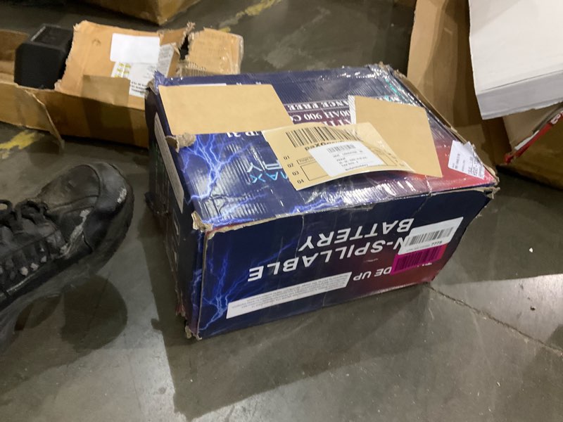 Condition photo showing As Is for Mighty Max Battery MM-G31 Start and Stop Car BCI Group 31 12V 100AH, 140RC, 900 CCA, Rechargeable AGM Car battery