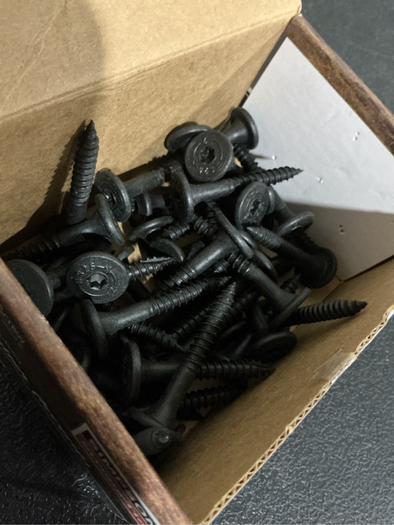 Condition photo showing As Is for simpson strong-tie no. 17 sizes x 2 in. l hex drive low profile head standard structural screws