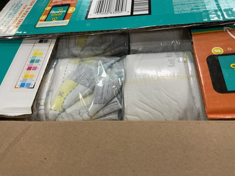 Condition photo showing New/Like New for Pampers Swaddlers Diapers, Size 2 (10-22 lbs), 148 Count, Absorbent, Keeps Baby Dry and Comfortable, Skin Safe Disposable Baby Diaper Size 2 148