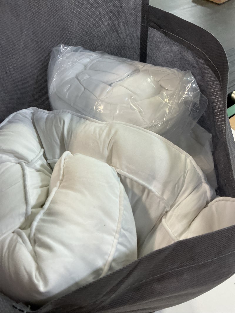 Condition photo showing Good Condition for coop home goods essence down alternative pillow set of 2, queen size, best pillows for sleeping, adjustable alternative to down pillows, luxury hotel pillow for back, stomach or side sleepers essence queen classic