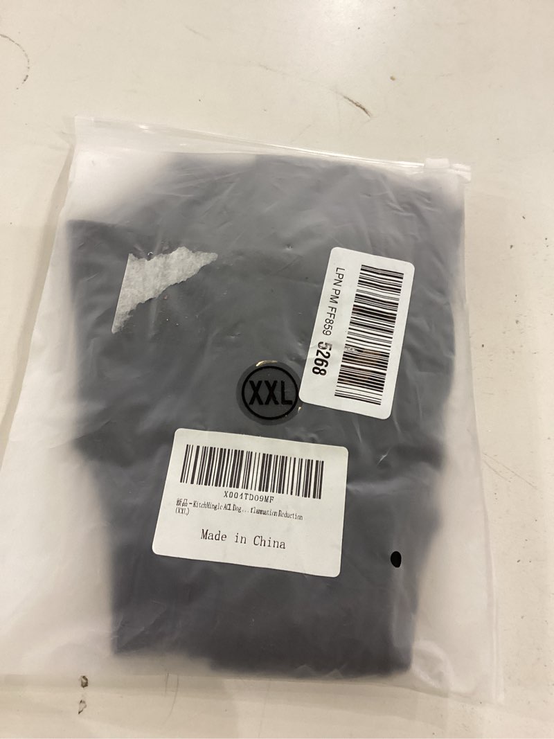 KitchMingle Dog Rear Leg Knee Brace with Side Stabilizers - ACL Support, Arthritis & Knee Dislocatio