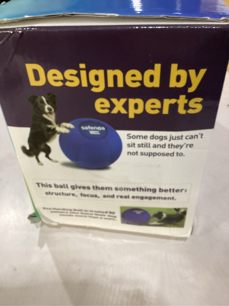 Condition photo showing Good Condition for 18” herding ball for dogs with 2 inner balls, dog herding ball for mental & physical stimulation, interactive toy for high-energy dogs, herding ball for australian shepherd & working breeds