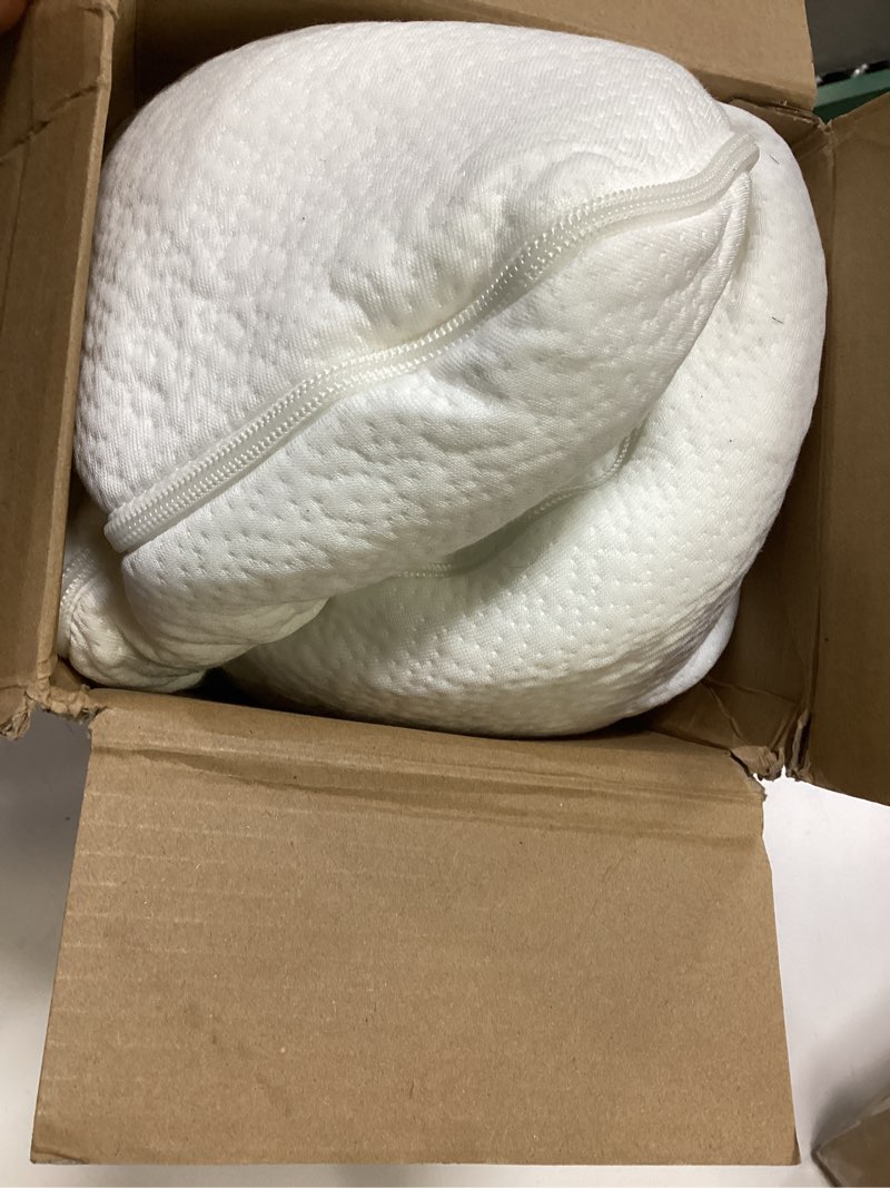 Condition photo showing As Is for neoborn baby bassinet mattress pad, 33" x 20" dual sided comfort gel memory foam mattress with removable breathable soft tencel cover fit for baby delight/mika micky/koolerthings bassinet retangle 33'' x 20'' x 2''