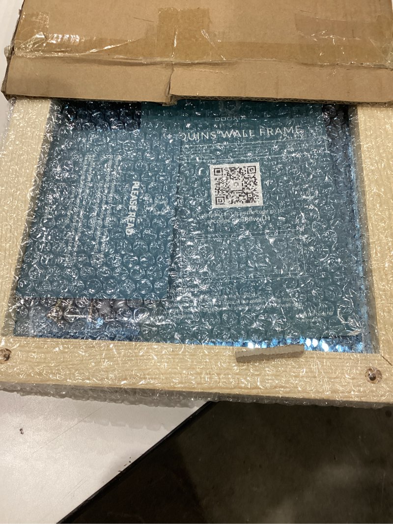 Condition photo showing As Is for ODOXIA Sequin Sensory Wall Frame | Sensory Wall Sequin Flip Fabric for Kids | Daycare and School Wall and Room Board Big 1-Pack