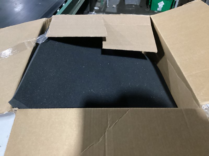 Condition photo showing Good Condition for moonoom 22"x22" couch cushion support, black sofa cushion sagging repair, curved high density foam replacement for furniture sagging seat sectional loveseat chair (3 pcs) black 3 pcs