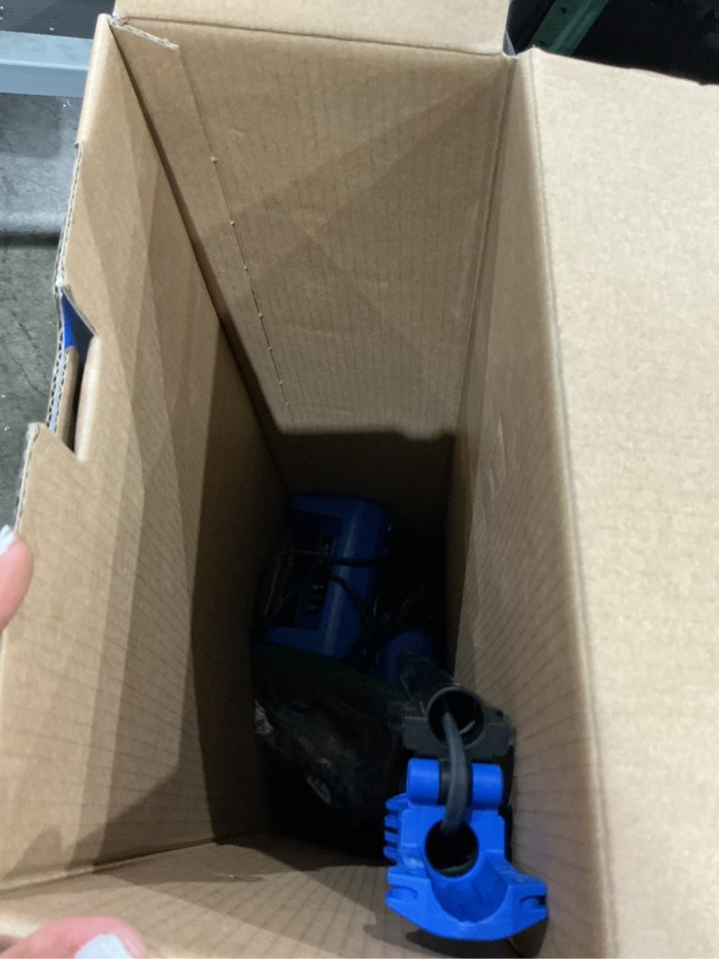 Condition photo showing As Is for kobalt gen4 40-volt 15-in straight cordless string trimmer (tool only)