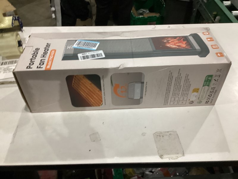 Condition photo showing New/Like New for Space Heaters for Indoor Use, 1500W PTC Ceramic Electric Heater with Thermostat, Room Temperature Display, 70° Oscillation, Remote Control, 12H Timer, Quiet Portable Heater for Office Bedroom