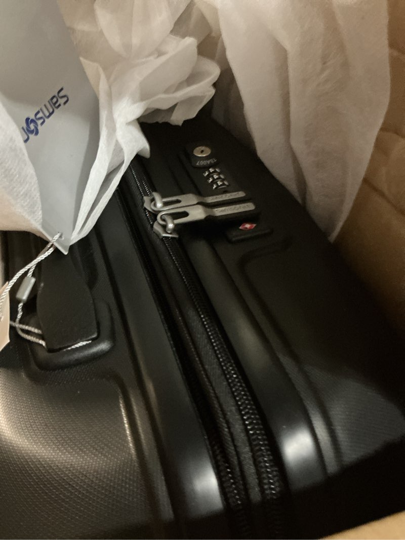 Condition photo showing Good Condition for samsonite freeform hardside carry-on luggage with spinner wheels - hardshell suitcase - tsa, airline-approved - expandable hard shell, smooth rolling wheels for lightweight travel – black carry-on spinner black