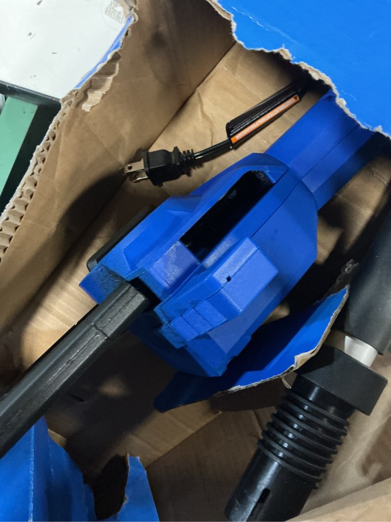 Condition photo showing As Is for kobalt 24-volt 8-in 2 ah pole saw (battery and charger included)