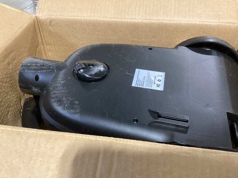 Condition photo showing As Is for zefiro 40kpa bagless canister vacuum cleaner, powerful suction, lightweight, auto cord rewind, hepa filter, corded vacuum for floors, carpets, pet hair in homes & apartments