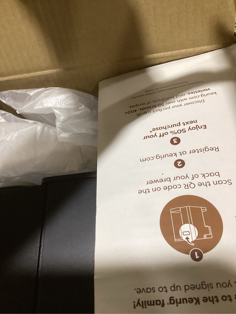 Condition photo showing item condition for Keurig K-Supreme Single Serve K-Cup Pod Coffee Maker, MultiStream Technology, 4 Brew Sizes, 66oz Dual-Position Removable Reservoir, Gray Gray Coffee Maker