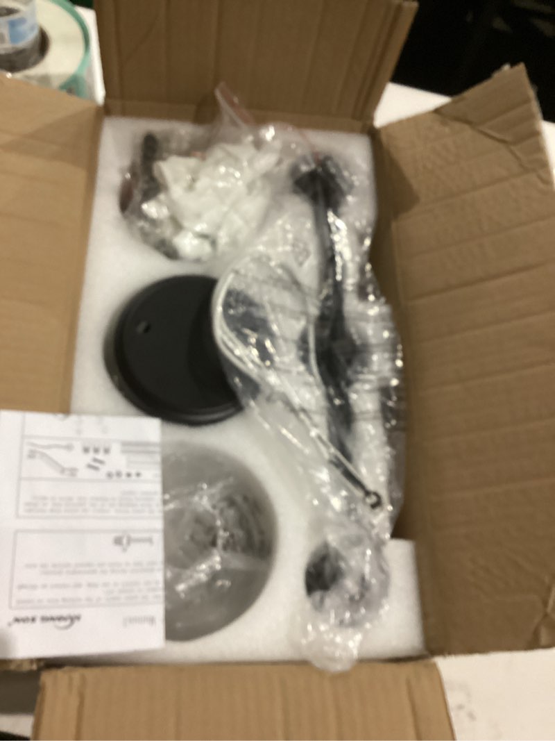 Condition photo showing New/Like New for Upgrade Matte Black Bathroom Light Fixtures, Modern Vanity Light with Globe Glass Shade, 3-Light Bathroom Lights Over Mirror, Vanity Lights for Bathroom Bedroom Kitchen Hallway Living Room