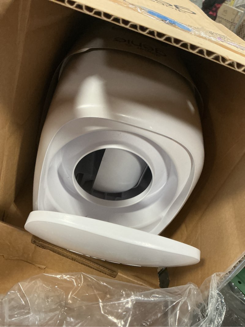 Condition photo showing Good Condition for playtex diaper genie complete pail with built-in odor controlling antimicrobial, includes pail & 1 refill, white , 8.36 pound white pail + 1 refill