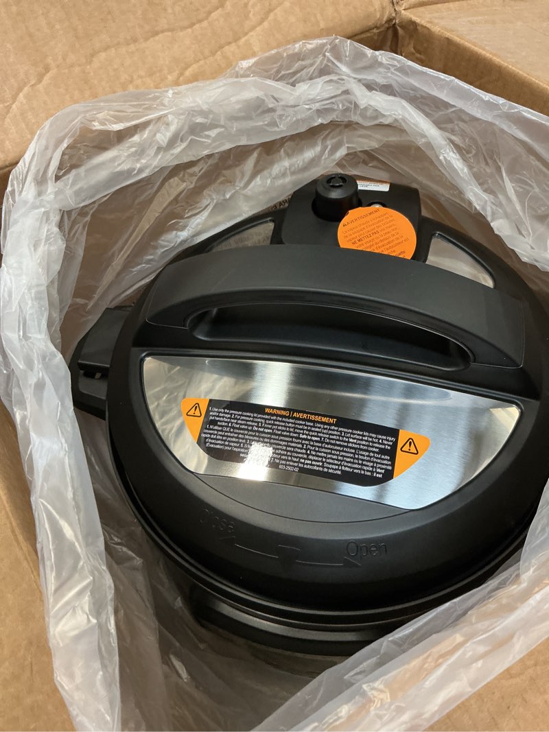 Condition photo showing Good Condition for Instant Pot Duo 7-in-1 Electric Pressure Cooker, Slow Cooker, Rice, Steamer, Sauté, Yogurt Maker, Warmer & Sterilizer, Includes App With Over 800 Recipes, Stainless Steel, 6 Quart 6 Quarts