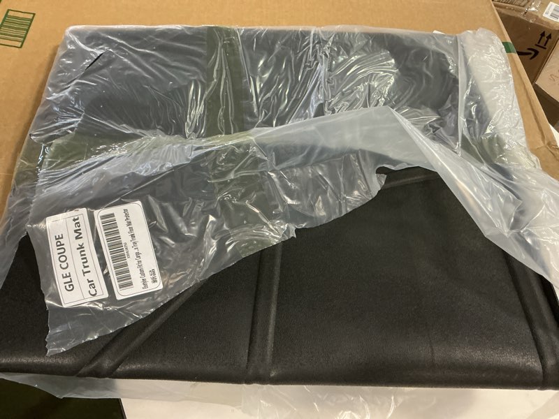 Condition photo showing Good Condition for Custom Fit for Cargo Liner Mercedes AMG GLE 63 S Coupe, AMG GLE 53 Coupe 2021-2025, GLE Coupe 2021-2024 - Black TPE Heavy Duty Waterproof Rear Cargo Tray Trunk Floor Mat Protector