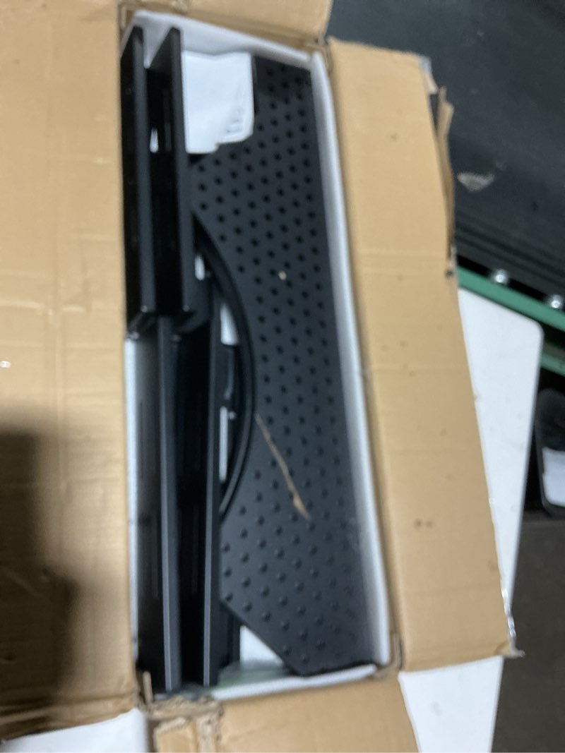 Condition photo showing As Is for Fire Pit Surround Tabletop for Solo Stove Yukon, Accessories for Solo Stove, Large Surround Table for Stove with Diameter Less Than 27", Square Metal Black Square L for Yukon Bonfire Ranger