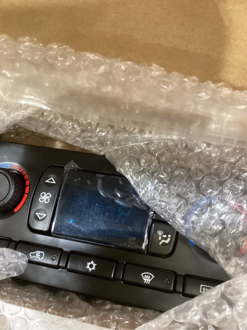Condition photo showing New/Like New for 599-211xd a/c heater climate control module panel switch for 02-09 chevy silverado suburban tahoe trailblazer avalanche gmc sierra yukon envoy cadillac escalade rainier hummer bravada, oe# 10367041