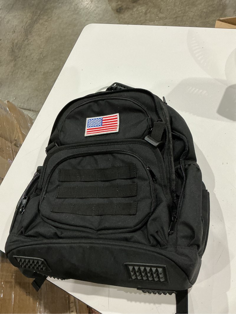 Condition photo showing Good Condition for wotony military tactical backpack, backpack for men black small tactical assault bag