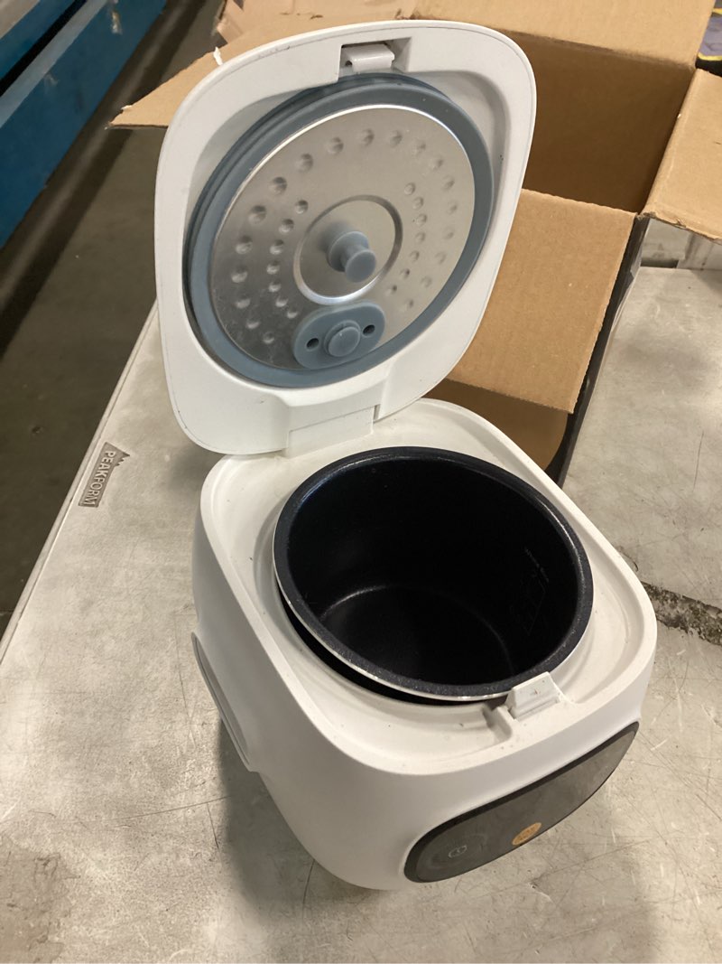 COMFEE' Mini Rice Cooker 4 Cups Cooked/2 Cups Uncooked, Portable Non-Stick rice maker, 24 hours Timer Delay, 6 Functions, Fast Cooker, Brown Rice, Oatmeal, White