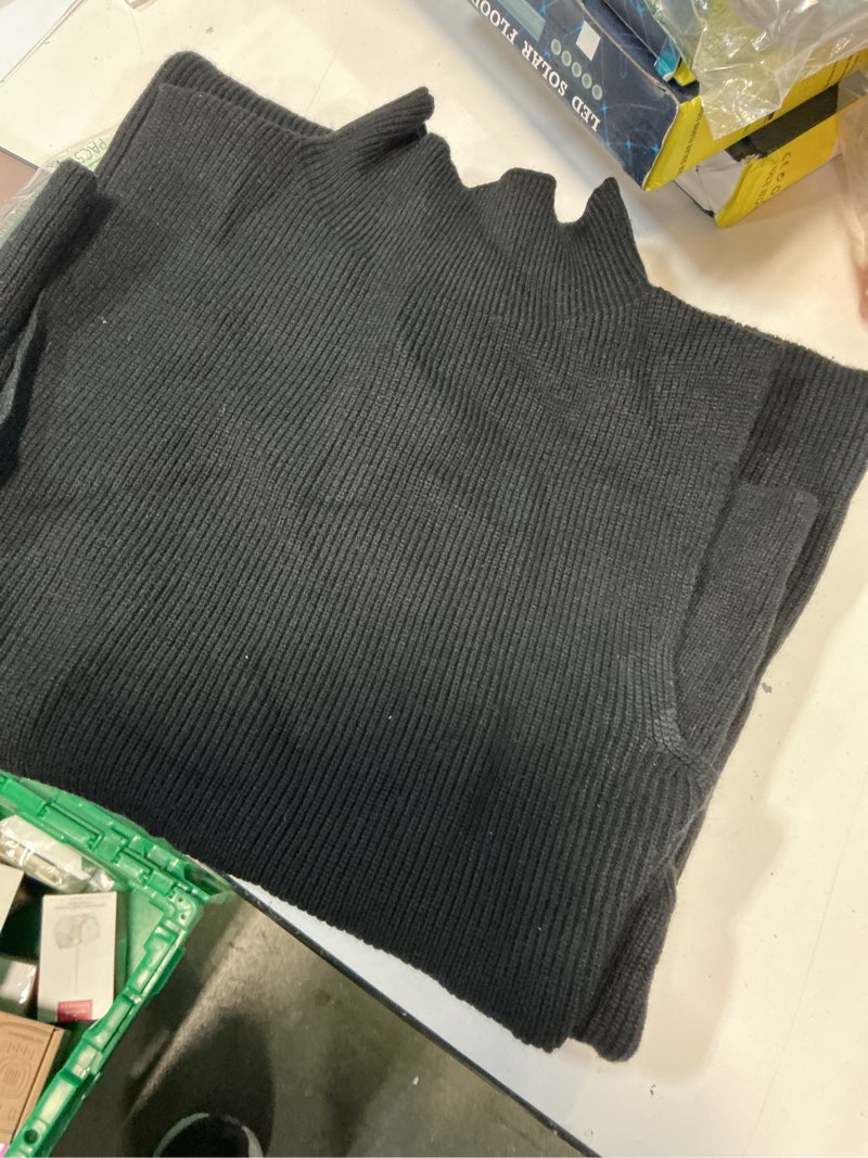 Condition photo showing Good Condition for prettygarden women's fall 2 piece outfits knit long sleeve cropped cardigan pullover sweater maxi dress sets winter clothing medium black