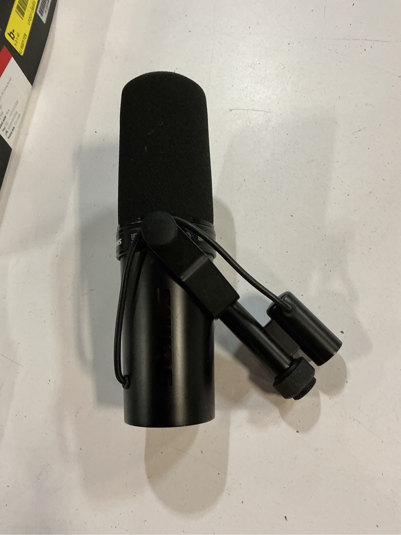 Condition photo showing As Is for ( incomplete ) shure mv6 gaming microphone, dynamic usb pc mic for video games & streaming - desktop stand, background noise cancellation, tap-to-mute & 3.5mm output for real-time headphone monitoring