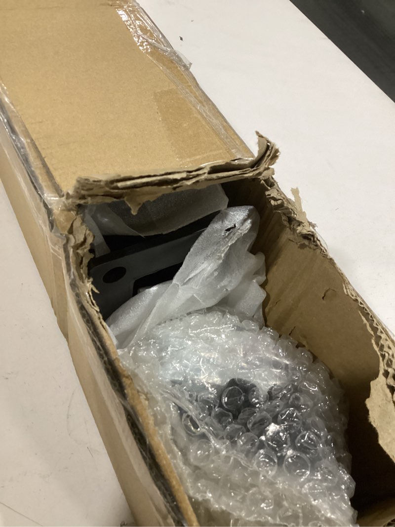 Condition photo showing Good Condition for VEVOR Level Drilled Cable Railing Post, 10 Holes, 36x2x2 Inches Stainless Steel Cable Railing System Kit for Indoor Outdoor Deck Balcony, 1 Pack, Black, Product ID 1JZLGZXHS9148RVYS001V0 Level Post 36"x2x2 Black