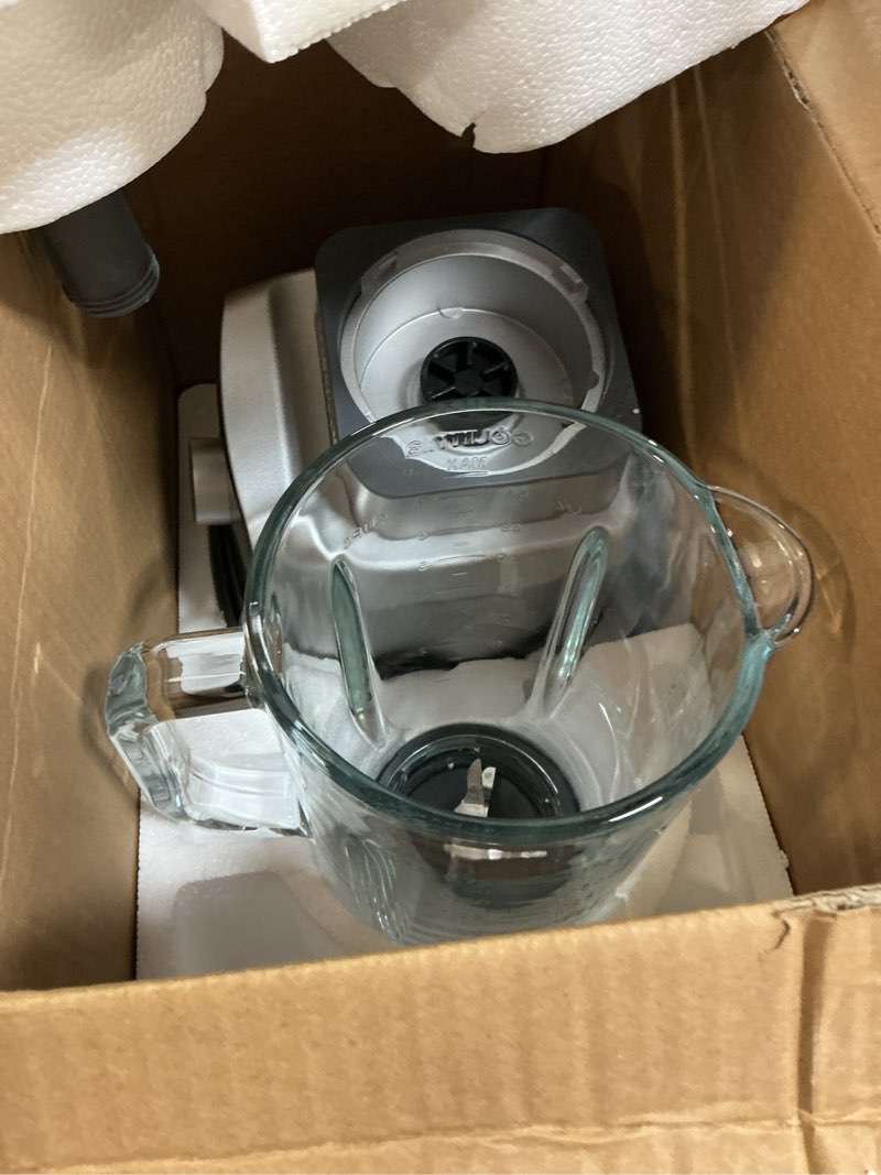 Condition photo showing Good Condition for gourmia digital blender with 8 total blend programs, 4 speeds & round-plated tamper gray