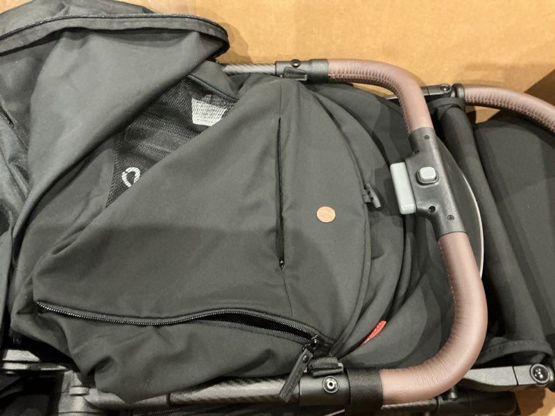 Condition photo showing Good Condition for mamazing air lux baby stroller, carbon fiber frame only 15.8lbs, compact fold toddler stroller with reversible seat with infant insert, included upf 50+ canopy, large storage basket & car seat adapter