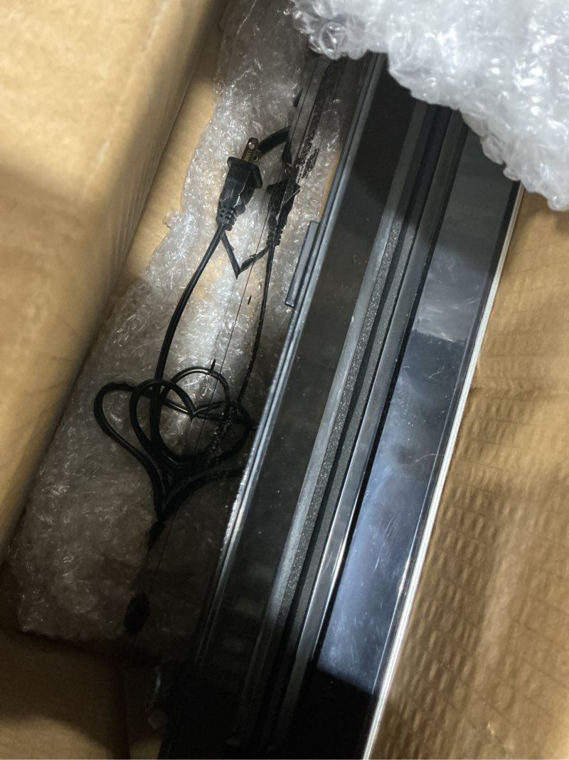 Condition photo showing As Is for FoodSaver PowerVac Compact Vacuum Sealing Machine Stainless Steel & Black Vertical Storage VS0150 | Preserves freshness reduces bag waste for both dry and wet food