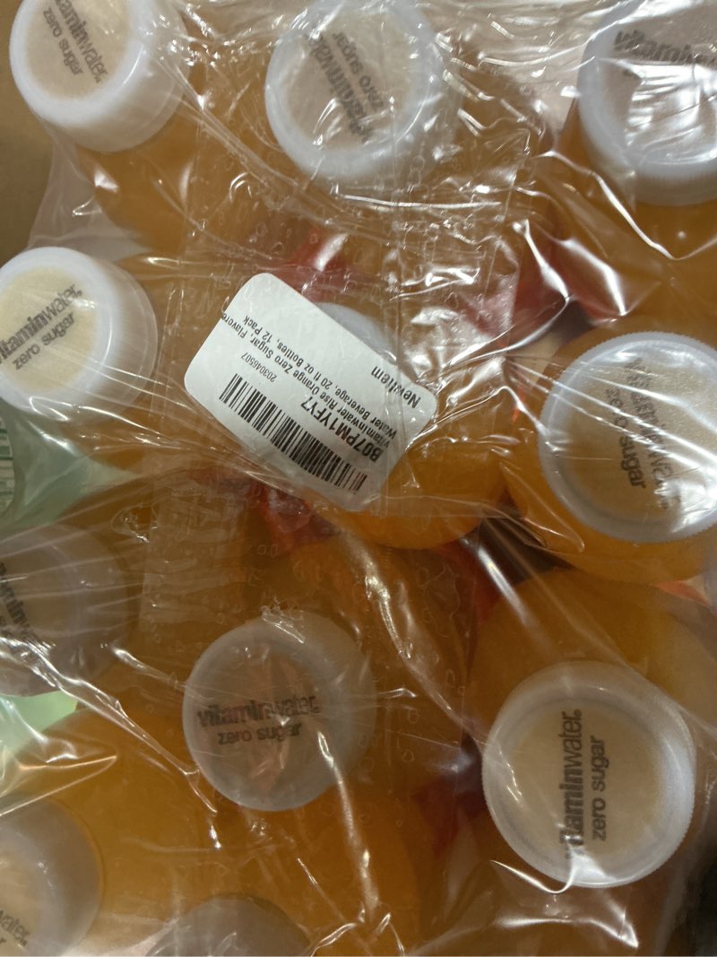 Condition photo showing Good Condition for vitaminwater Zero Sugar Rise Orange Nutrient Enhanced Flavored Water Beverage, 20 fl oz Bottles, 12 Pack Zero Sugar Orange 20 Fl Oz (Pack of 12)