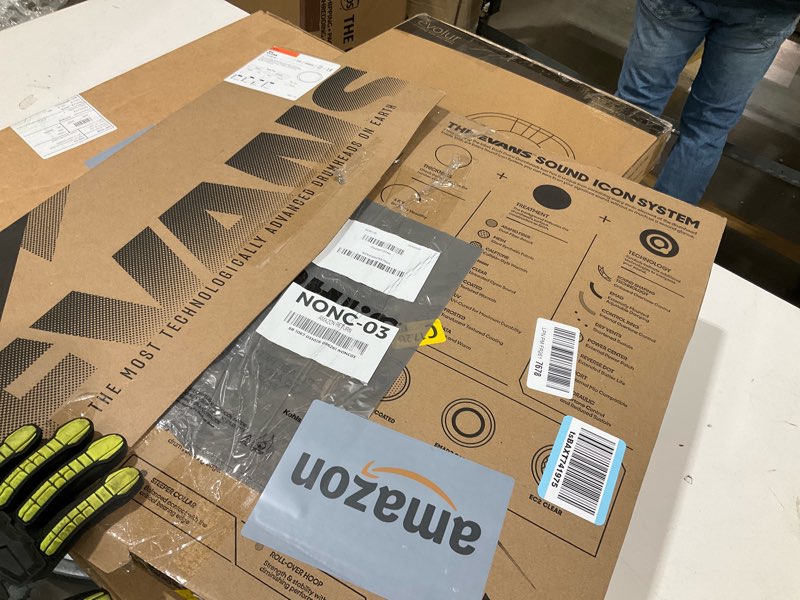 Condition photo showing As Is for evans sound icon system drumhead