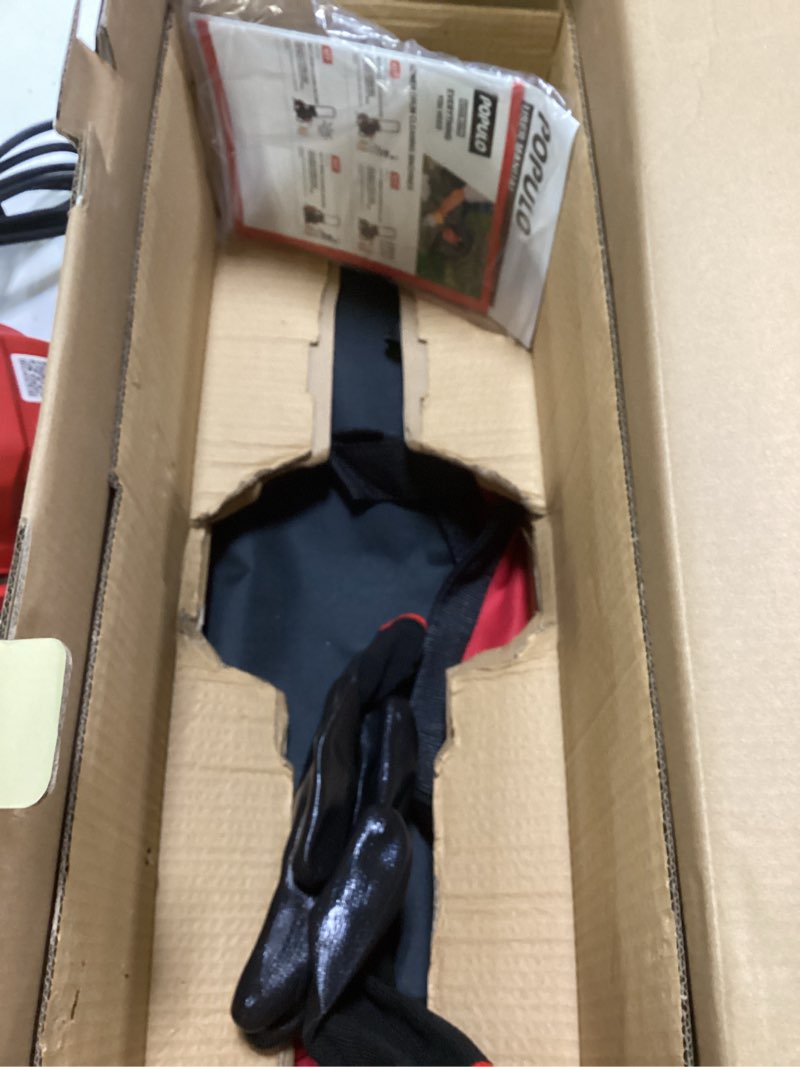 Condition photo showing As Is for POPULO 120V Auto Feed Drain Auger,23 FT Drain Snake Suitable For 3/4"-2" Pipes For Unclogging Sinks,Shower Floor Drain and Outdoor Drain Pipe.Plumbers Snake Cleaner Include Glove,Cloth Bag AC