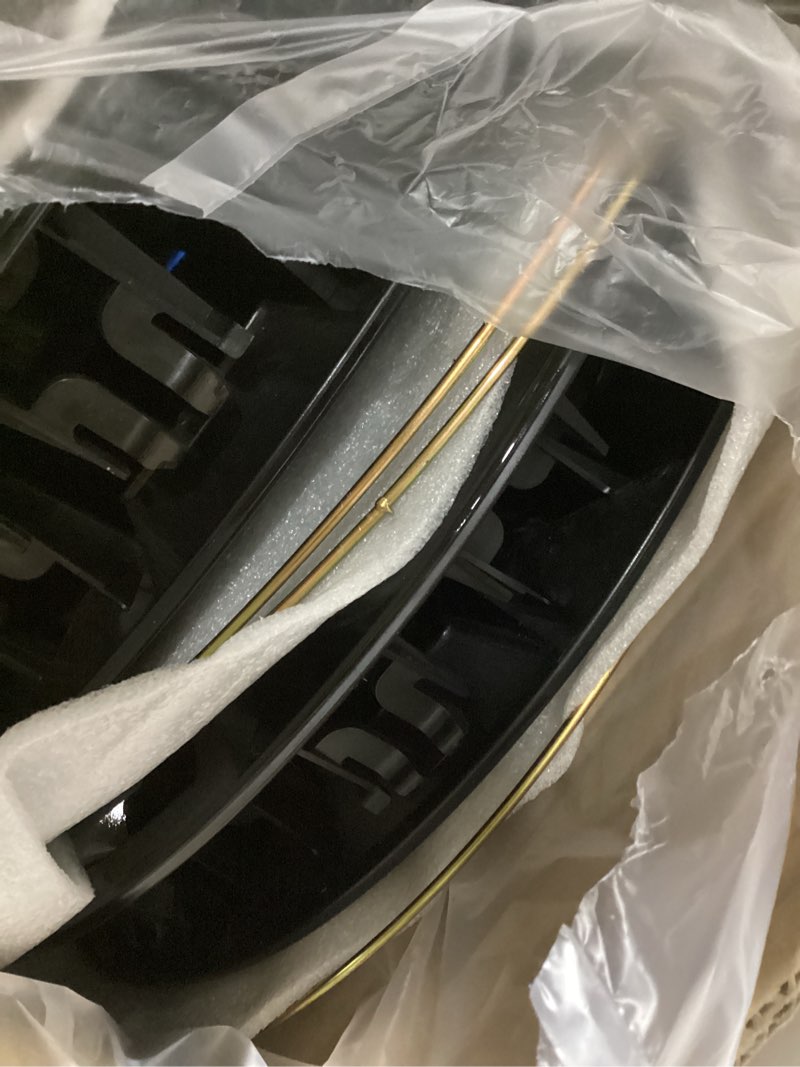 Condition photo showing Good Condition for TangMiGe 4-Pack Hubcaps Wheel Covers Compatible with Ford Transit 150/250 / 350, 2015 2016 2017 2018 2019 2020 2021 2022 2023 2024, 16 inch, 5 Y Spok, Standard Leg, Black Color