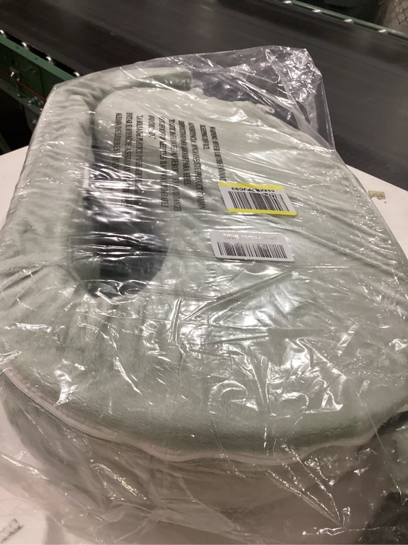Condition photo showing Good Condition for My Brest Friend Super Deluxe Nursing Pillow - Enhanced Comfort & Ergonomic Breastfeeding Pillow for Ultimate Support For Mom & Baby - Adjustable and with Handy Side Pocket, Platinum Platinum Super Deluxe